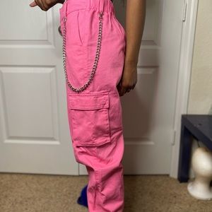 Forever 21 Londyn Wallet Chain Cargo Joggers ✨